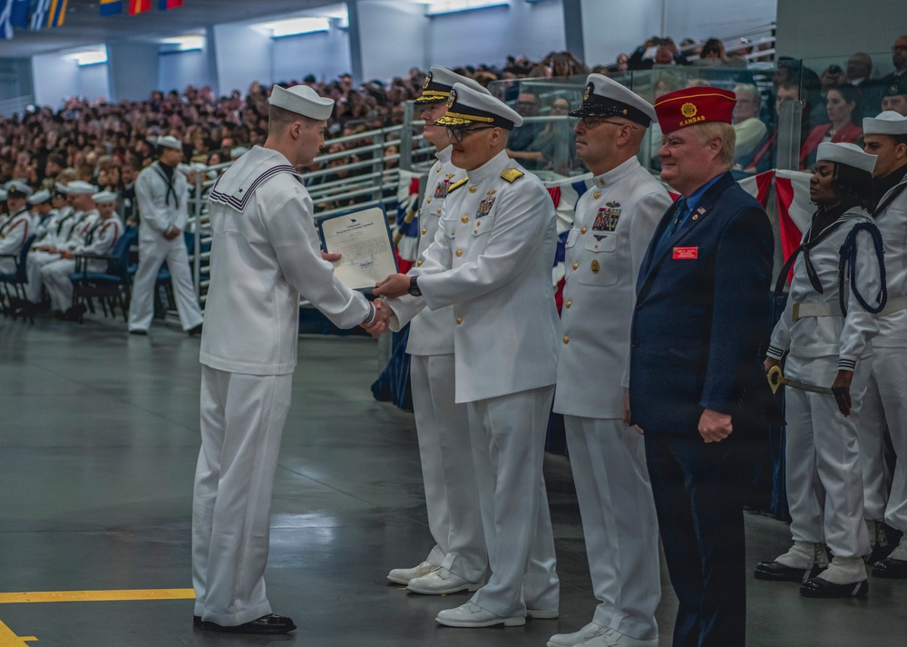 Recruit Training Command Pass in Review
