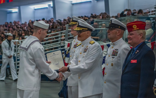 Recruit Training Command Pass in Review