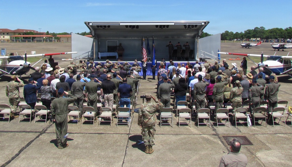 Stewart Assumes Command of CAP-USAF at Maxwell AFB