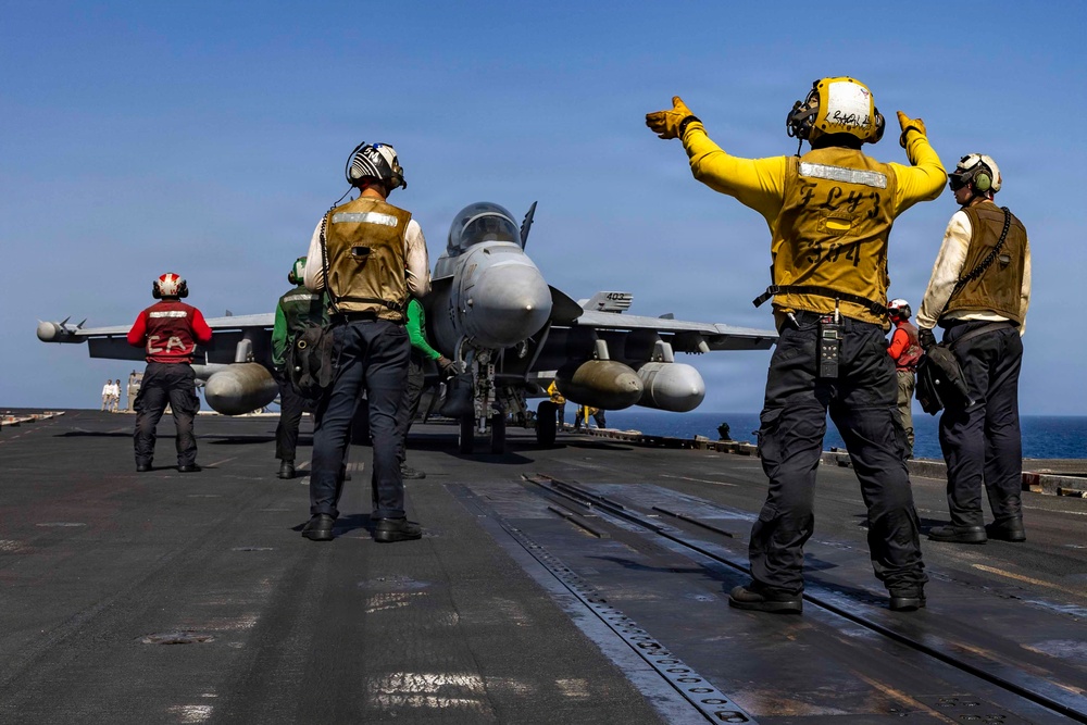 USS Abraham Lincoln Conducts Flight Operations