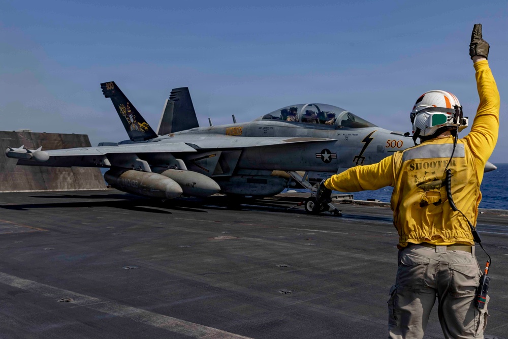 USS Abraham Lincoln Conducts Flight Operations