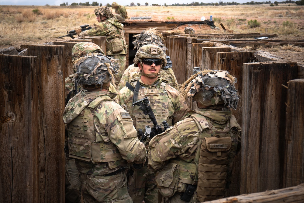 10th SFG(A) and 4ID Conduct Trench LFX