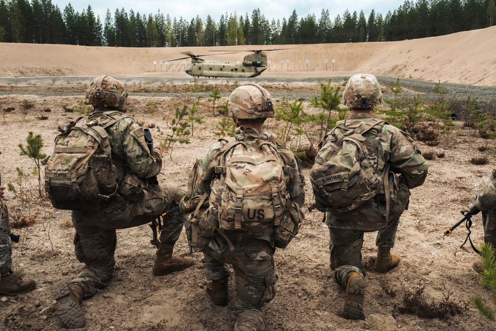4-70 AR conducts STX lanes during Saber Strike in Finland