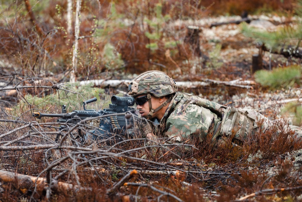 4-70 AR conducts STX lanes during Saber Strike in Finland