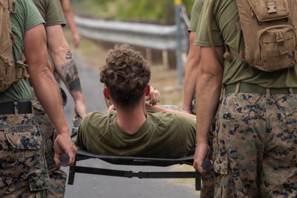 CLR-1 participates in I MEF Tomahawk Total Fitness Challenge