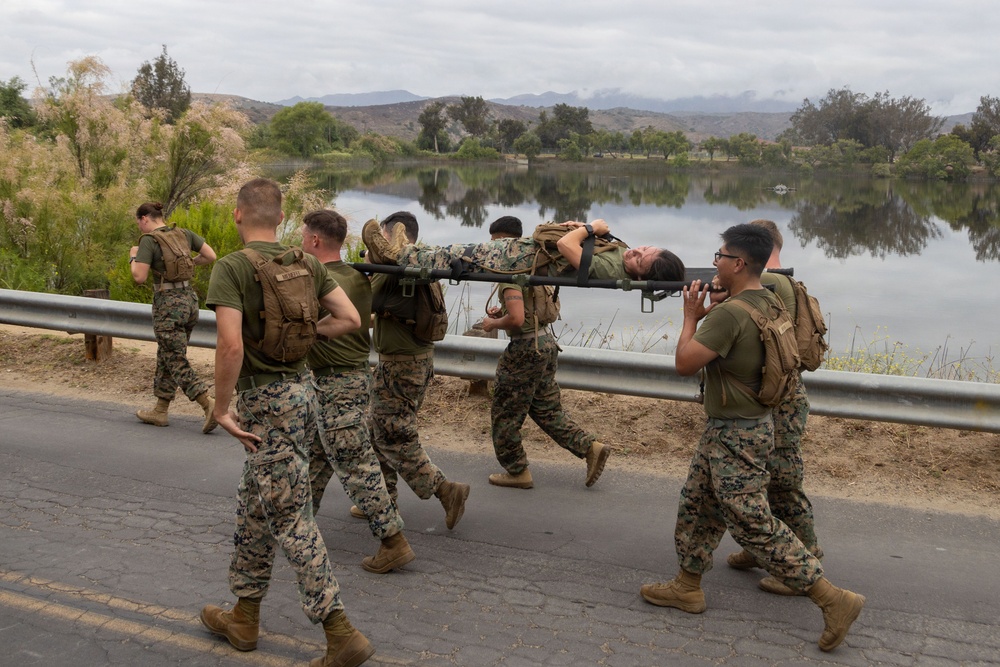 CLR-1 participates in I MEF Tomahawk Total Fitness Challenge