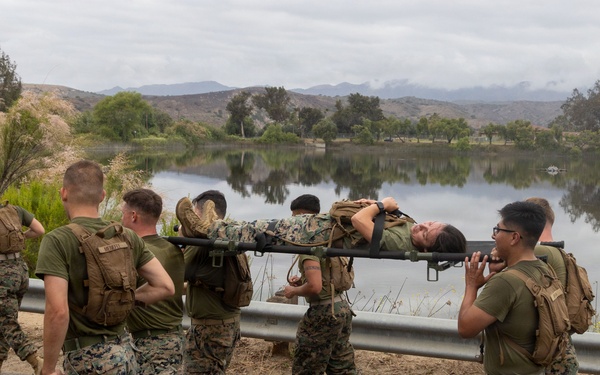 CLR-1 participates in I MEF Tomahawk Total Fitness Challenge
