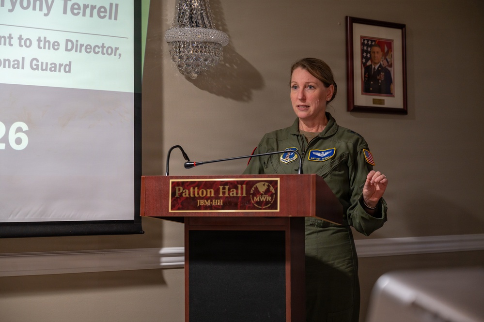 Maj. Gen. Terrell speaks at Order of Daedalians event