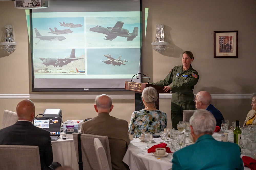Maj. Gen. Terrell speaks at Order of Daedalians event