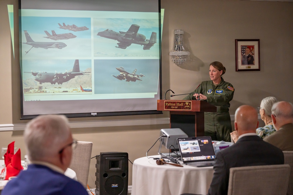 Maj. Gen. Terrell speaks at Order of Daedalians event