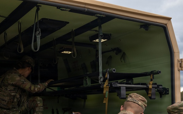 Sword 2026 Causality Medevac Staging Area
