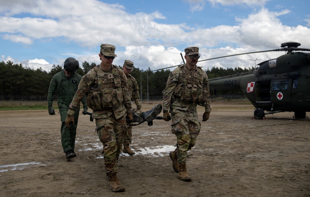Sword 2026 Causality Medevac Staging Area