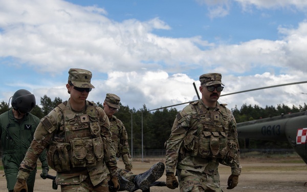 Sword 2026 Causality Medevac Staging Area