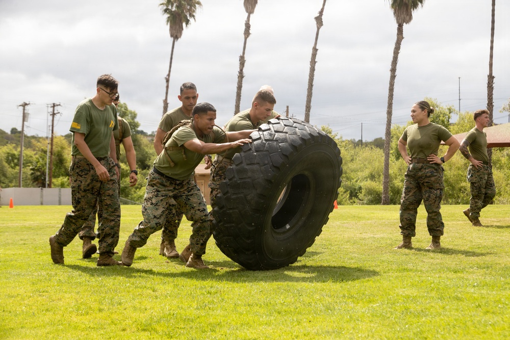 CLR-1 participates in I MEF Tomahawk Total Fitness Challenge