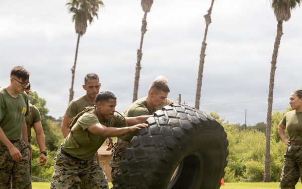 CLR-1 participates in I MEF Tomahawk Total Fitness Challenge