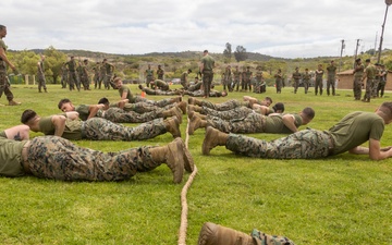 CLR-1 participates in I MEF Tomahawk Total Fitness Challenge