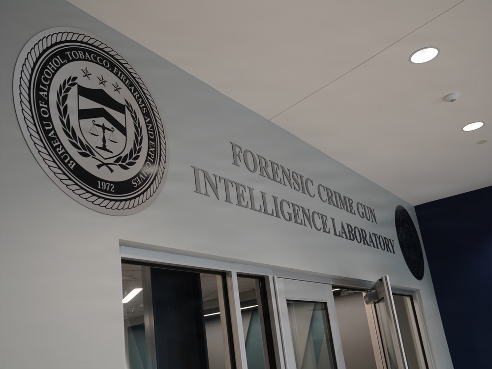 ATF Forensic Crime Gun Intelligence Laboratory interior pictures