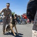 USMC K9 handlers give a demo at the Help Yourself, Help Your Neighbor event