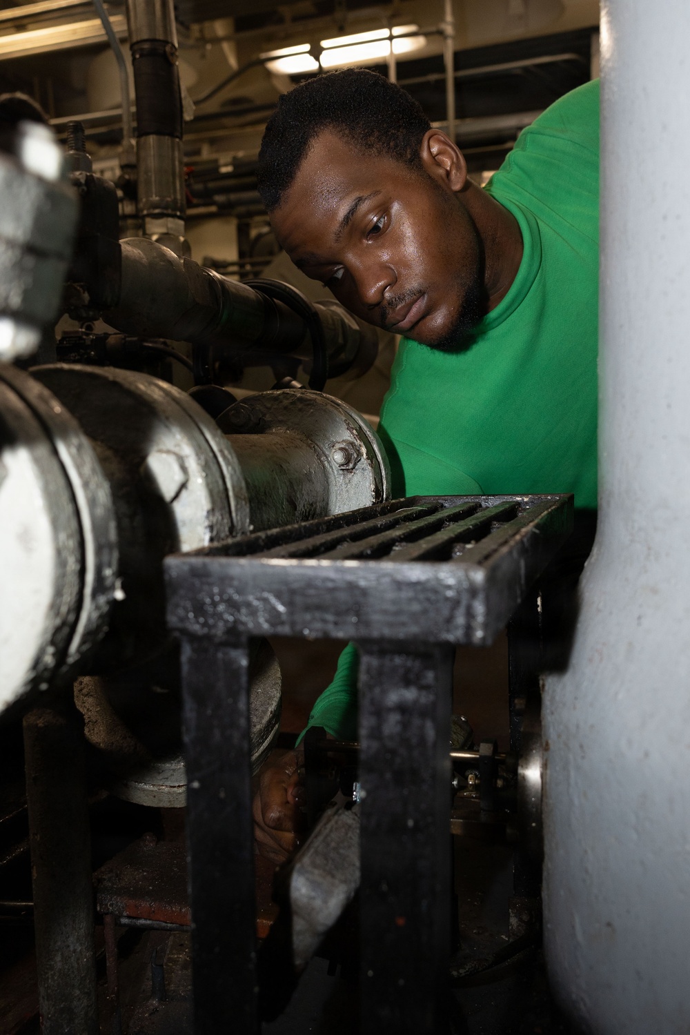 USS George H.W. Bush Conducts Maintenance