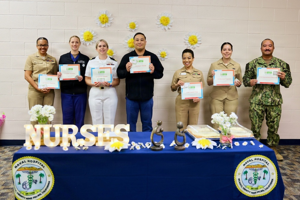 Naval Hospital Twentynine Palms recognizes 2026 DAISY Award winners for excellence in nursing care