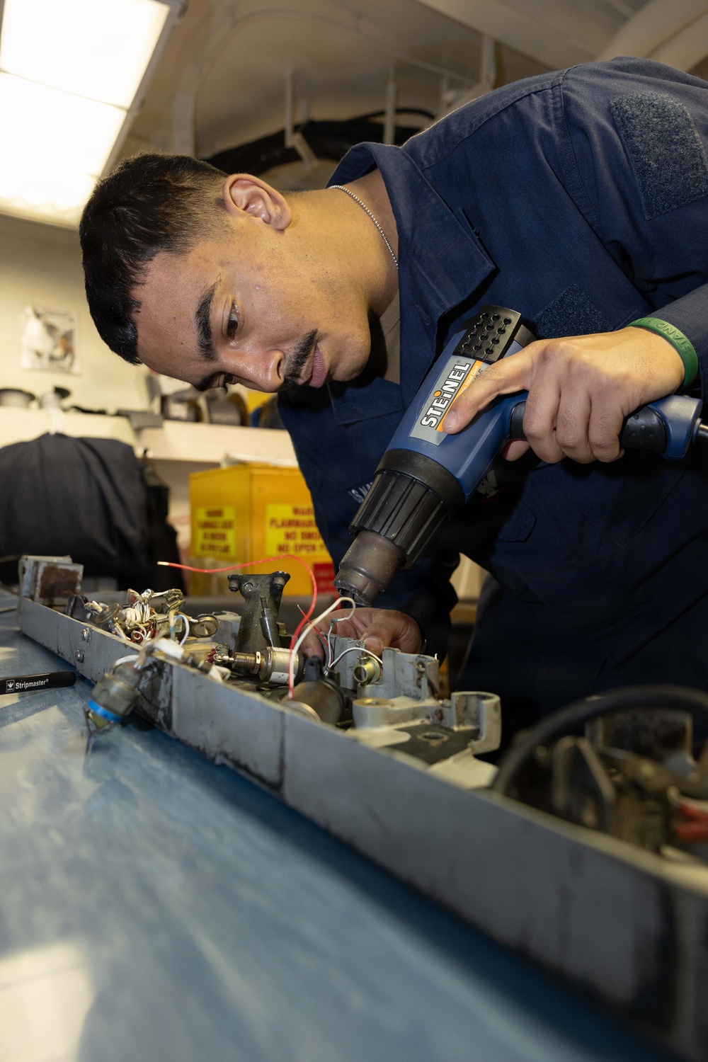 USS George H.W. Bush Conducts Maintenance