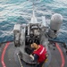 USS ESSEX conducts MK 38 gunshoot