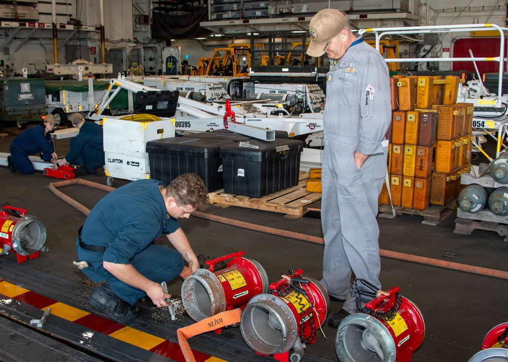 USS Essex conducts inspection with the Board of Inspection and Survey (INSURV) ESSEX
