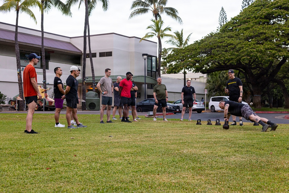 LANPAC 2026: Senior Enlisted Leadership Forum physical readiness training