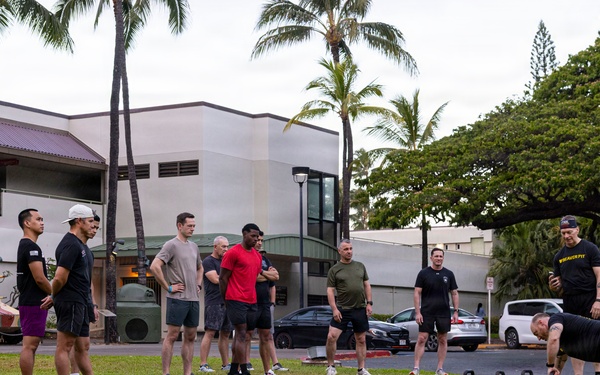 LANPAC 2026: Senior Enlisted Leadership Forum physical readiness training