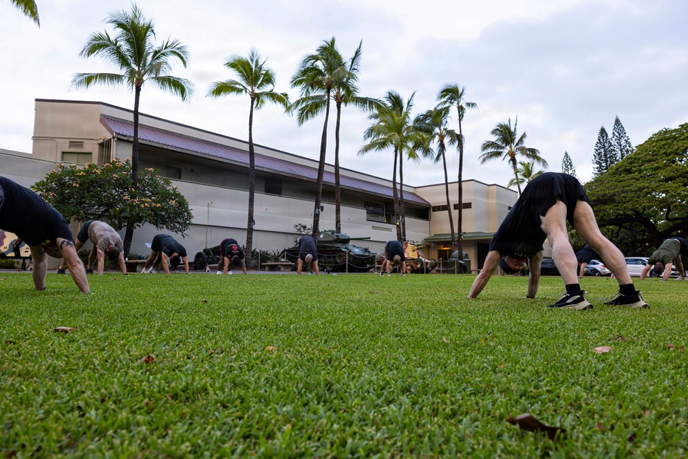 LANPAC 2026: Senior Enlisted Leadership Forum physical readiness training