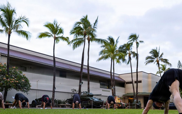 LANPAC 2026: Senior Enlisted Leadership Forum physical readiness training