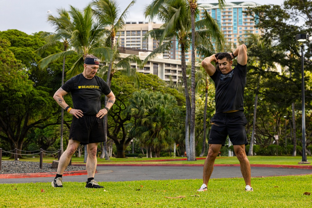 LANPAC 2026: Senior Enlisted Leadership Forum physical readiness training
