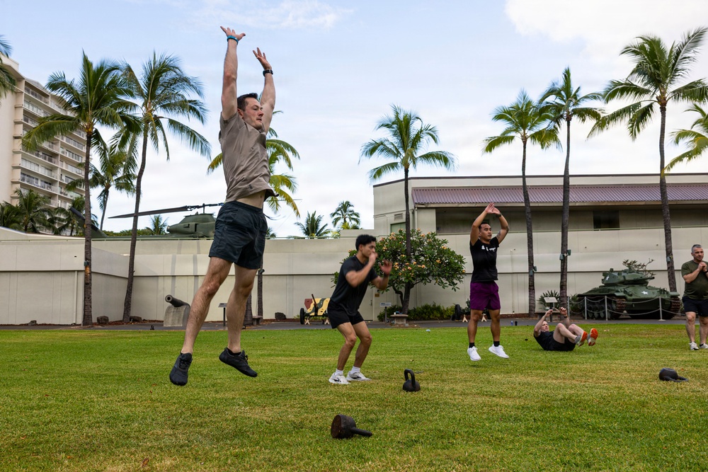 LANPAC 2026: Senior Enlisted Leadership Forum physical readiness training