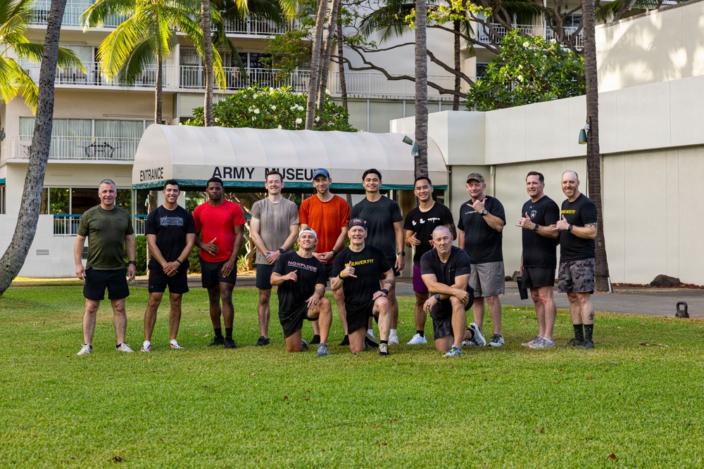 LANPAC 2026: Senior Enlisted Leadership Forum physical readiness training