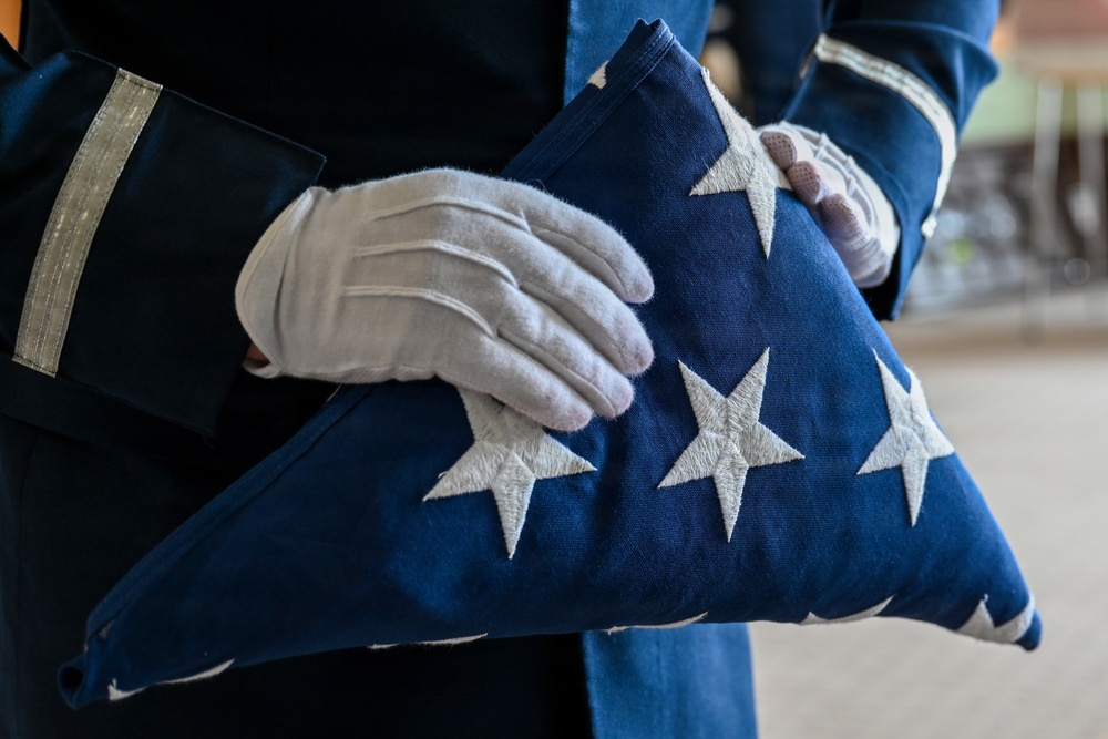 Ellsworth Air Force Base Honor Guard Flag Folding