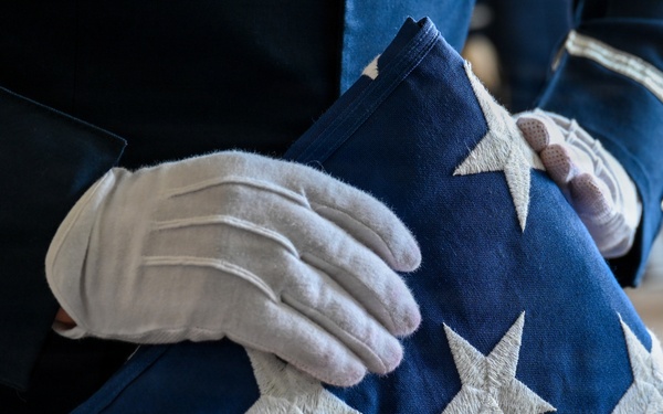 Ellsworth Air Force Base Honor Guard Flag Folding