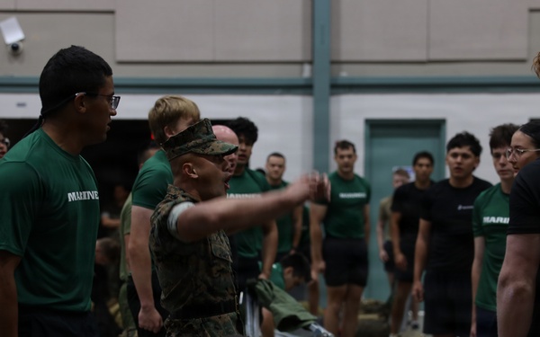 Marine Officer Candidates Train for OCS in Fort Worth