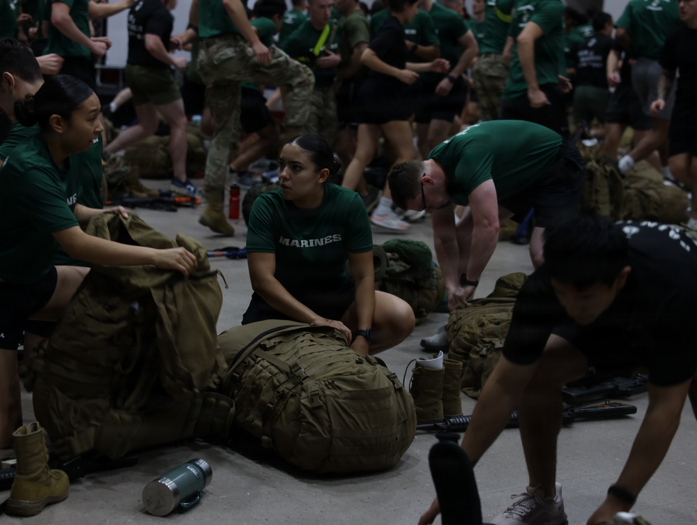 Marine Officer Candidates Train for OCS in Fort Worth