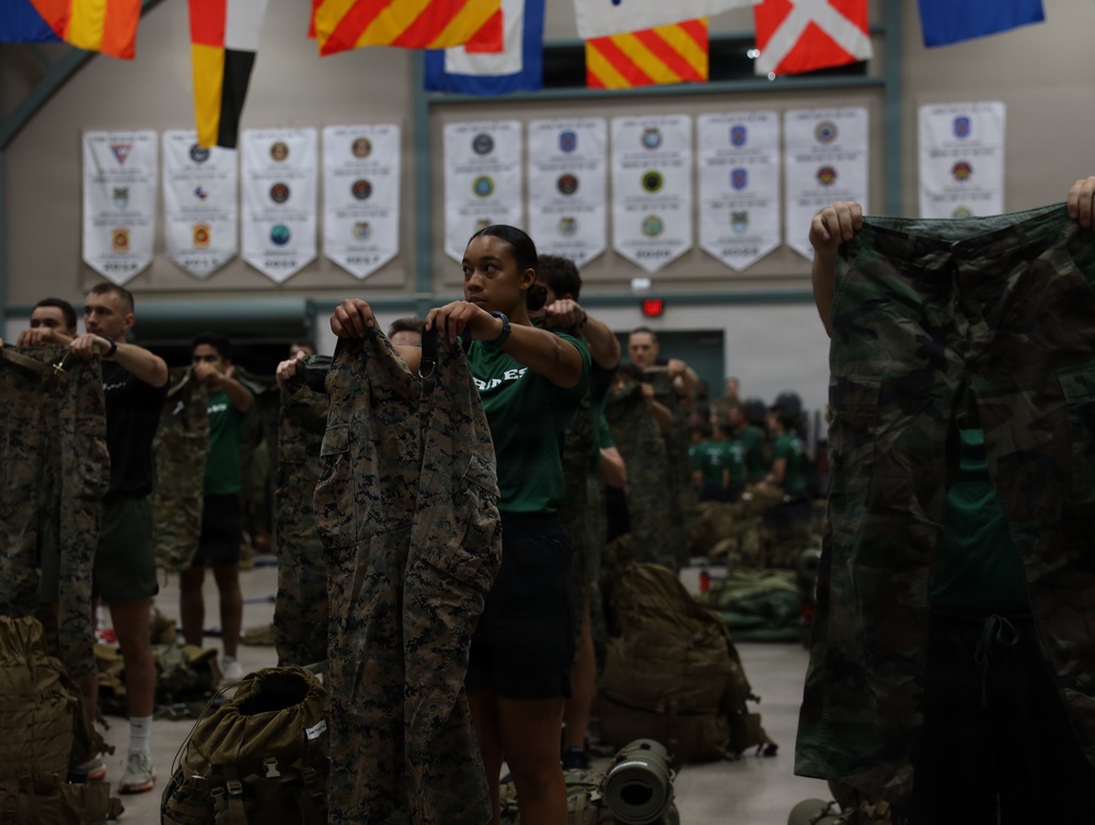 Marine Officer Candidates Train for OCS in Fort Worth