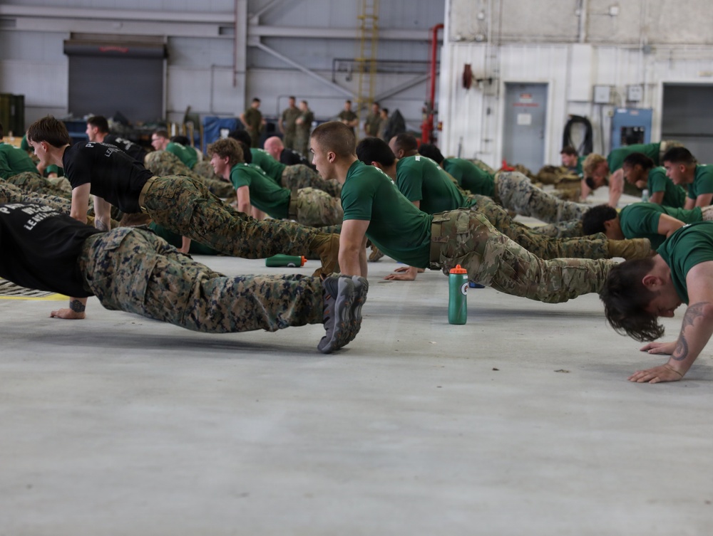 Marine Officer Candidates Train for OCS in Fort Worth