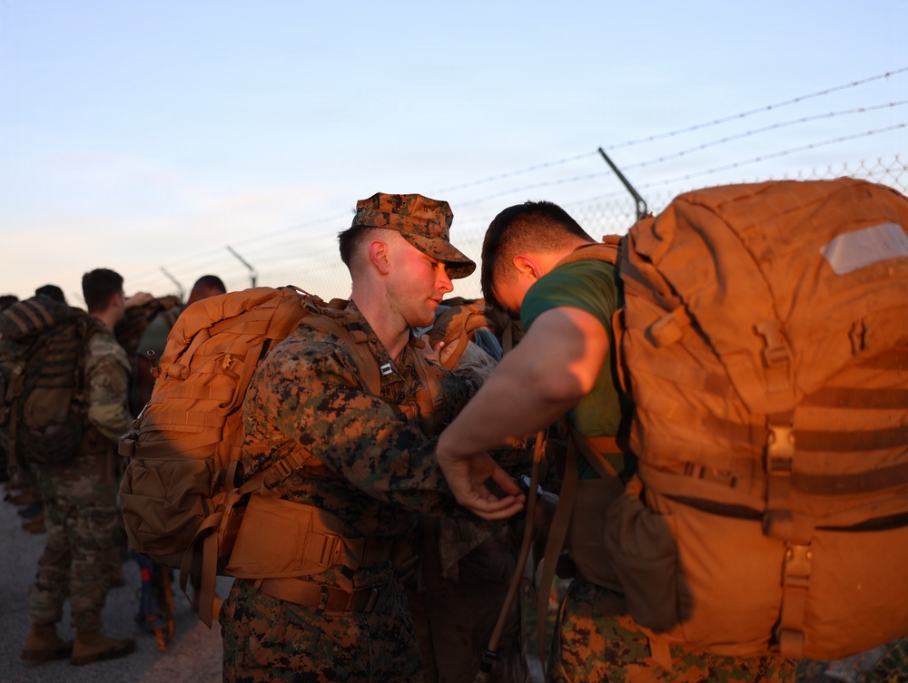 Marine Officer Candidates Train for OCS in Fort Worth