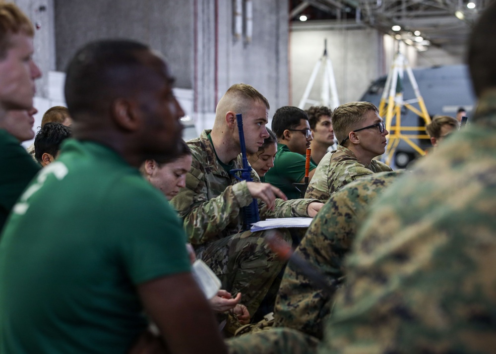 Marine Officer Candidates Train for OCS in Fort Worth