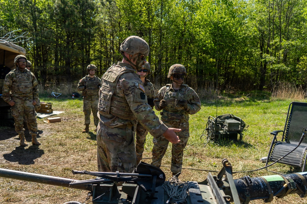 1-107th Field Artillery M119 live fire