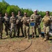1-107th Field Artillery M119 live fire