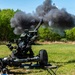 1-107th Field Artillery M119 live fire
