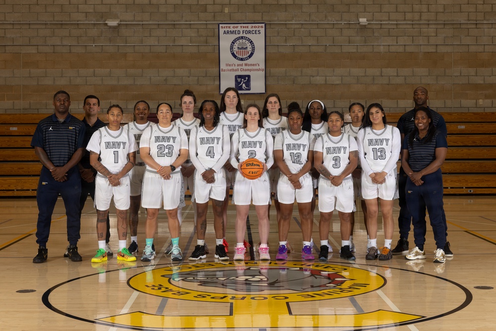 2026 Armed Forces Basketball Championship Teams and Officials