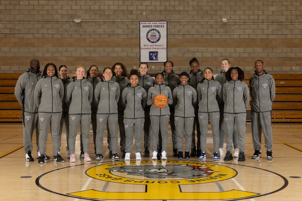 2026 Armed Forces Basketball Championship Teams and Officials