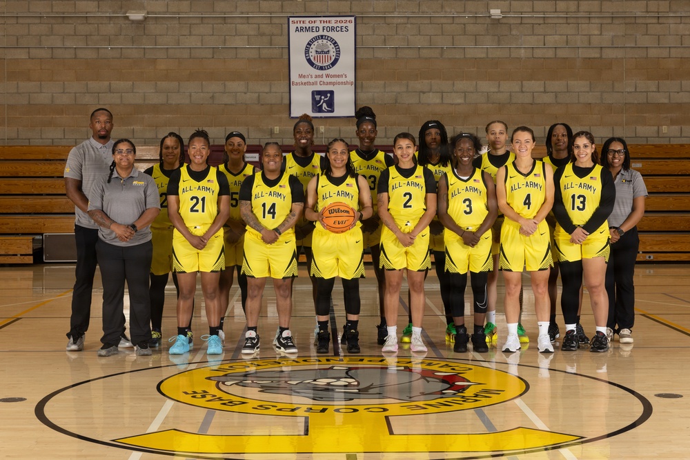 2026 Armed Forces Basketball Championship Teams and Officials