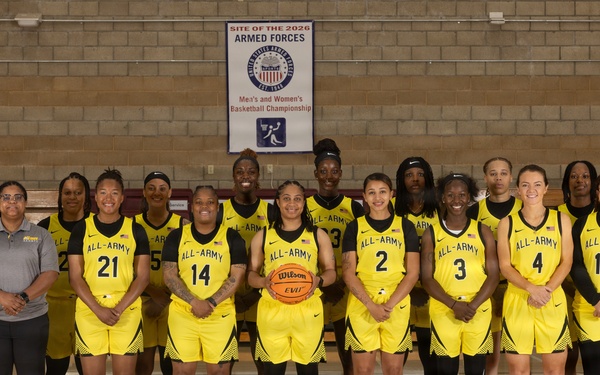 2026 Armed Forces Basketball Championship Teams and Officials