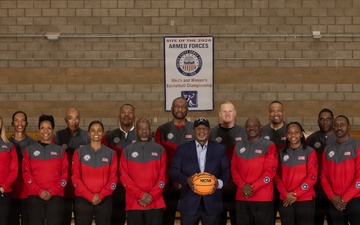 2026 Armed Forces Basketball Championship Teams and Officials